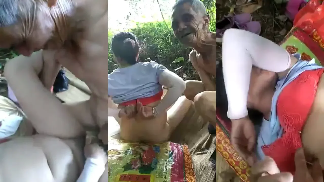 Bokep Indo – Kakek Main Dikebun Dengan Pedagang Makanan Ke... poster